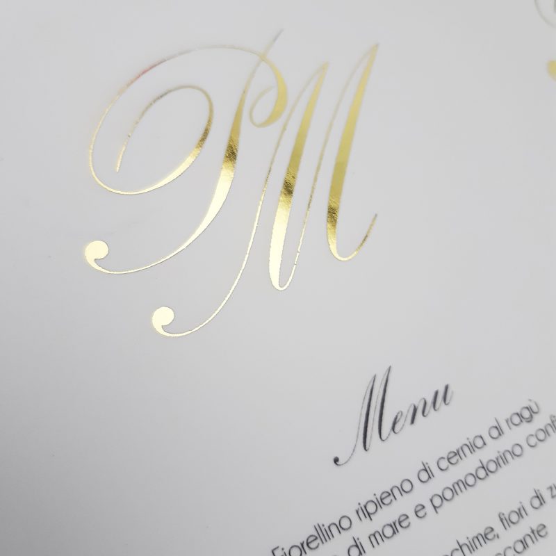 oro su menu